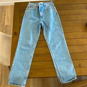 Abercrombie & Fitch The 90’s Straight Ultra High Rise 29 LONG